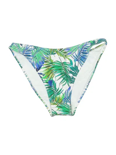 Pre-owned Kendall & Kylie Swimsuit Bottoms In Green