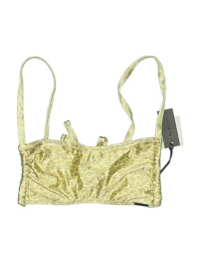 Kendall & Kylie Swimsuit Top Gold Swimwear