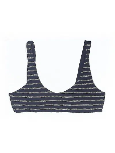 Pre-owned Kendall & Kylie Swimsuit Top Gray Swimwear