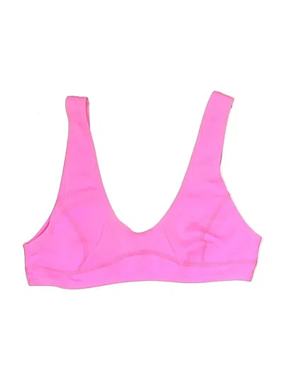 Pre-owned Kendall & Kylie Swimsuit Top Pink Swimwear