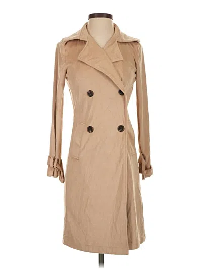 Pre-owned Kendall & Kylie Trenchcoat In Brown