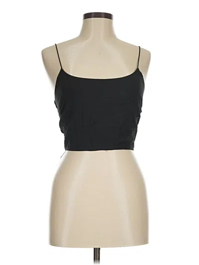 Pre-owned Kendall & Kylie Tube Top Black Strapless Neckline Tops