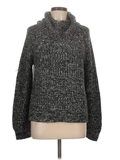 Pre-owned Kendall & Kylie Turtleneck Sweater In Gray
