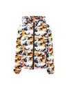 Kendall + Kylie Piumino Con Stampa Camouflage In Multicolore