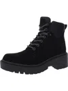 Kendall + Kylie Weston-a Womens Faux Leather Platform Ankle Boots In Black