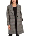 Kendall + Kylie Wool Coat In Multi