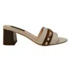 Kendall Louise Women's Neutrals / Brown Ruby - Brown & Cream In Brown