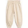 Kendi Awen Corduroy Ruffle Pant In Neutral