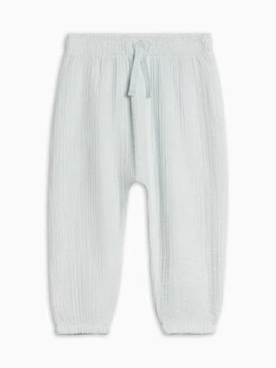 Kendi By Colored Organics Kids'  Organic Piper Muslin Pants In White