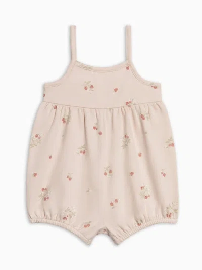 Kendi By Colored Organics Babies'  Organic Sosi Tank Romper In Pink