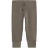 Kendi Charlie Ribbed Joggers In Green