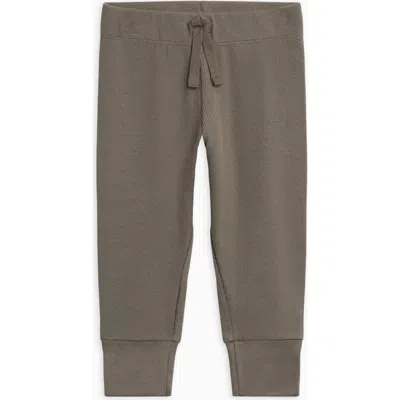 Kendi Kids'  Charlie Ribbed Joggers In Green