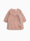Kendi Dafina Corduroy Dress In Pink