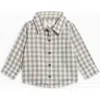 Kendi Kids'  Earl Poplin Collar Shirt In Multi
