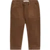 Kendi Kent Organic Corduroy Pant In Brown