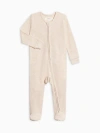 Kendi Babies'  Lane Waffle Knit Footed Sleeper In Pink