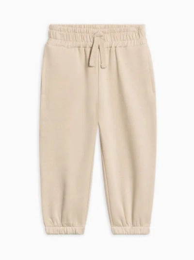 Kendi Kids'  Leif Fleece Sweatpants In Neutral
