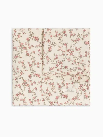 Kendi Organic Cotton Muslin Swaddle Blanket