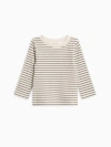 Kendi Rory Ribbed Long Sleeve Top In Multi
