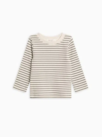 KENDI KENDI RORY RIBBED LONG SLEEVE TOP