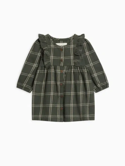 Kendi Babies'  Rya Flannel Ruffle Dress In Pattern