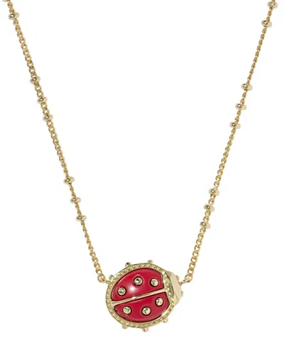 Kendra Scott 14k Gold Over Brass Lady Bug Short Pendant Necklace