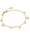 Kendra Scott 14k Gold Plated Cailin Delicate Chain Bracelet In Gold