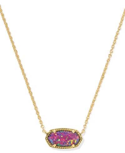 Kendra Scott 14k Gold Plated Elisa Pendant Necklace