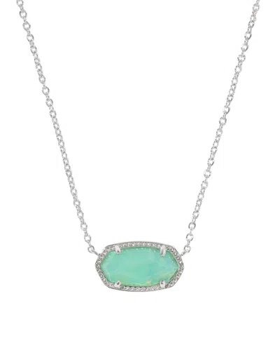 Kendra Scott 14k Gold Plated Elisa Pendant Necklace In Metallic