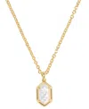 Kendra Scott 14k Gold-plated Hallie Short 18" Pendant Necklace In Gold