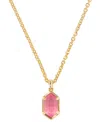 Kendra Scott 14k Gold-plated Hallie Short 18" Pendant Necklace In Gold