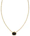 Kendra Scott 14k Gold-plated Pumpkin 19" Adjustable Pendant Necklace In Gold Golde