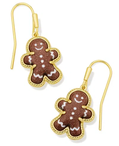 Kendra Scott 14k Gold-tone Over Brass Drop Earrings