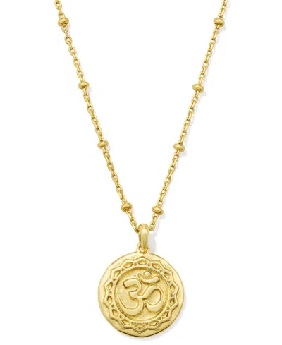 Kendra Scott 14k Gold-tone Over Brass Pendant Necklace