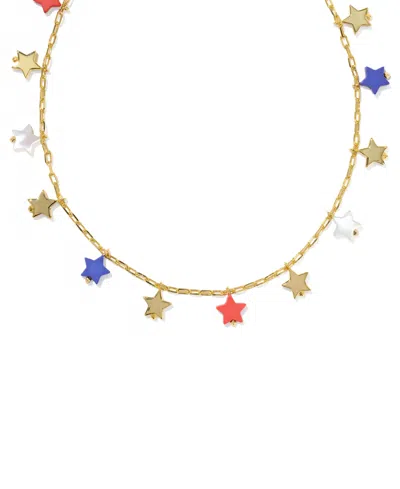 Kendra Scott 14k Gold-plated Camila Strand Necklace In Yellow