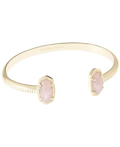 Kendra Scott 14k Gold-plated Crystal Link Cuff Bracelet