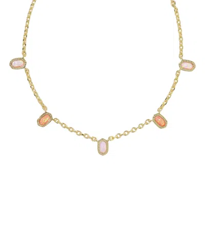 Kendra Scott 14k Gold-plated Mini Elisa Strand Necklace