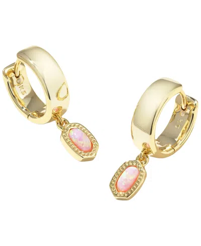 Kendra Scott 14k Gold-plated Mini Ellie Wide Huggie Earrings