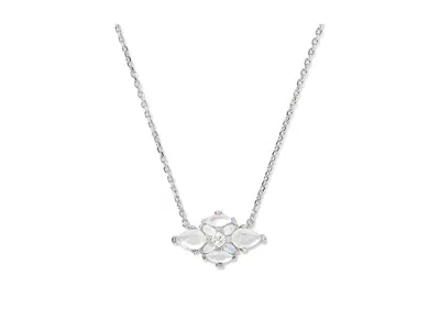 Kendra Scott Abbie Crystal Short Pendant In Pattern