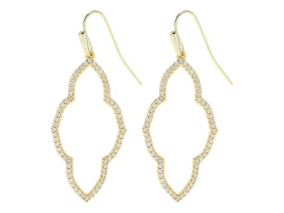 Kendra Scott Abbie Small Open Frame In Gold
