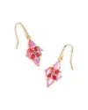 Kendra Scott Abbie Stone Cluster Statement Earrings In Multi