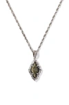 Kendra Scott Adeline Short Pendant Necklace In Metallic