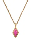 Kendra Scott Adeline Short Pendant Necklace, 16-19 In Multi