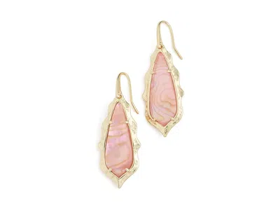 Kendra Scott Adriana Scallop Frame Drop In Orange