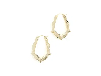 Kendra Scott Adriana Scallop Frame Hoop In Pink