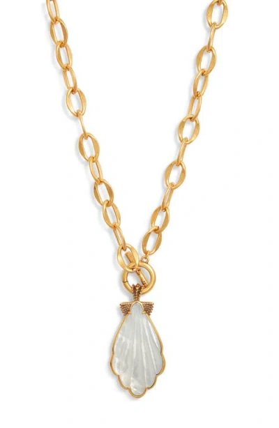 Kendra Scott Alexa Mother Of Pearl Statement Necklace