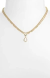Kendra Scott Alexandria Pendant Layered Necklace In Gold