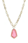 Kendra Scott Alexandria Pendant Necklace In Multi