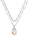 Kendra Scott Alexandria Satellite Multi Strand Necklace In Gold