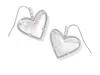 Kendra Scott Ari Heart Statement Drop In Purple